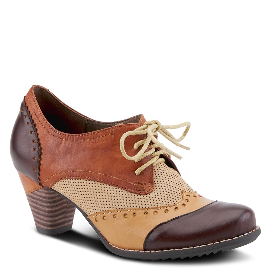 Amazon.com | Spring Step L'Artiste Women's Bardot Pump Brown